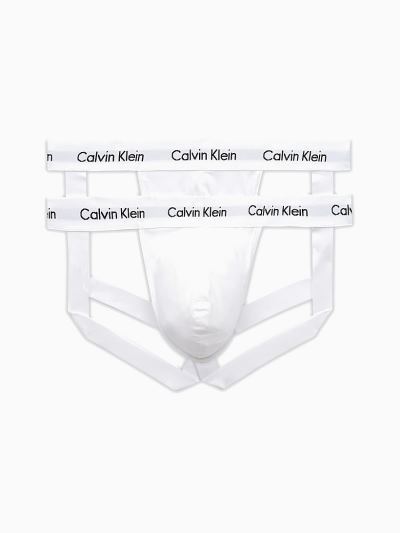 Calvin Klein Underwear HU963088 | Calvin Klein Cotton Stretch Férfi Jockstrap Fehér